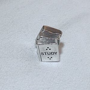 Authentic Pandora Study Books Graduation Owl Charm 790536 Sterling Silver 925